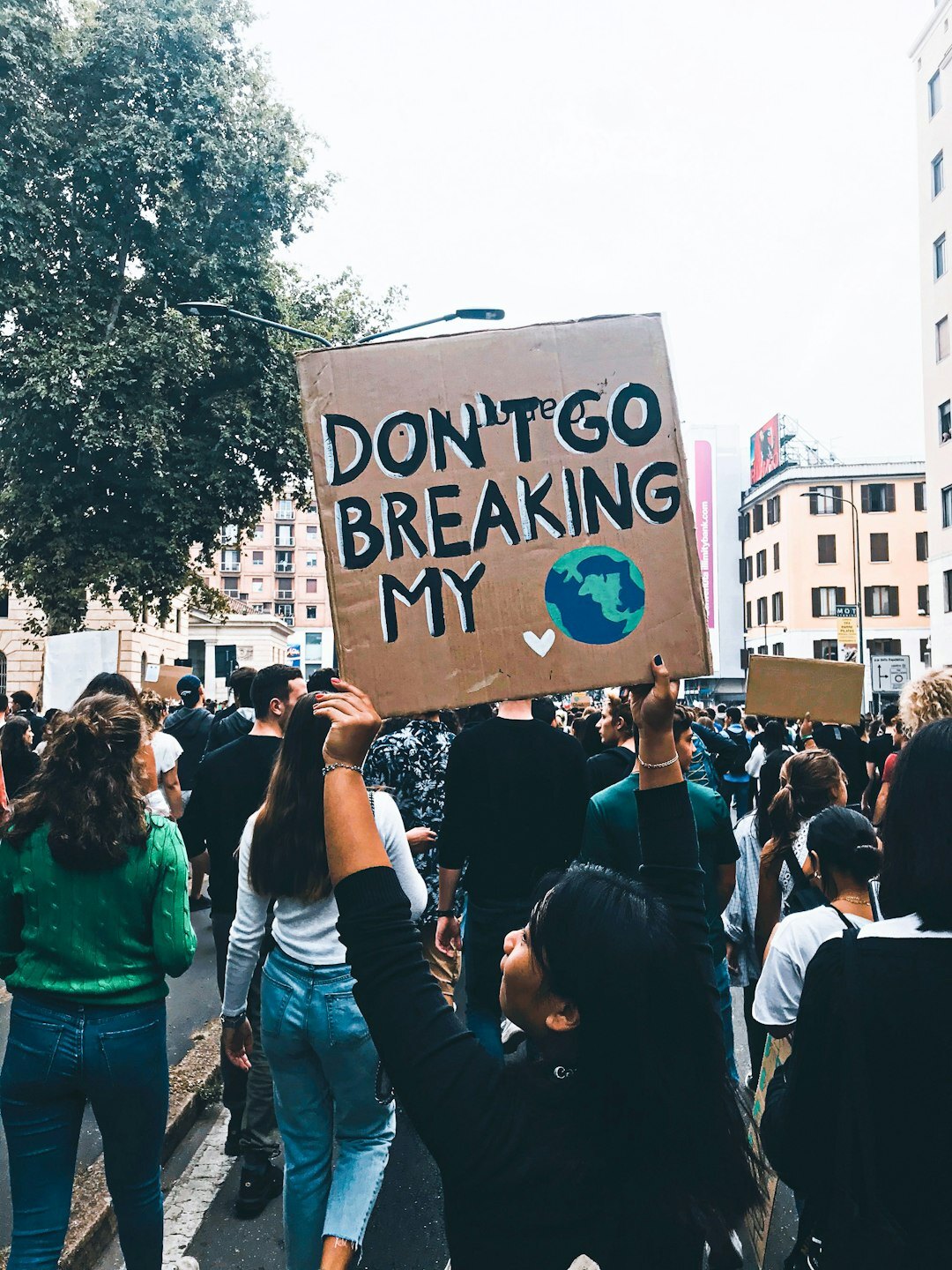 protest against climate change