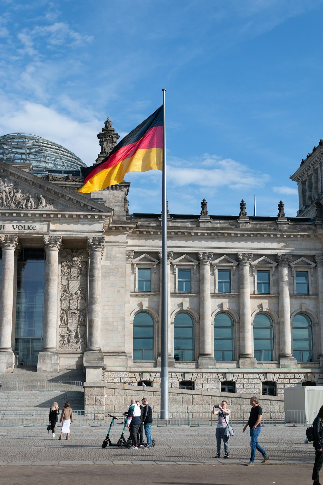 german people discussing concerns
